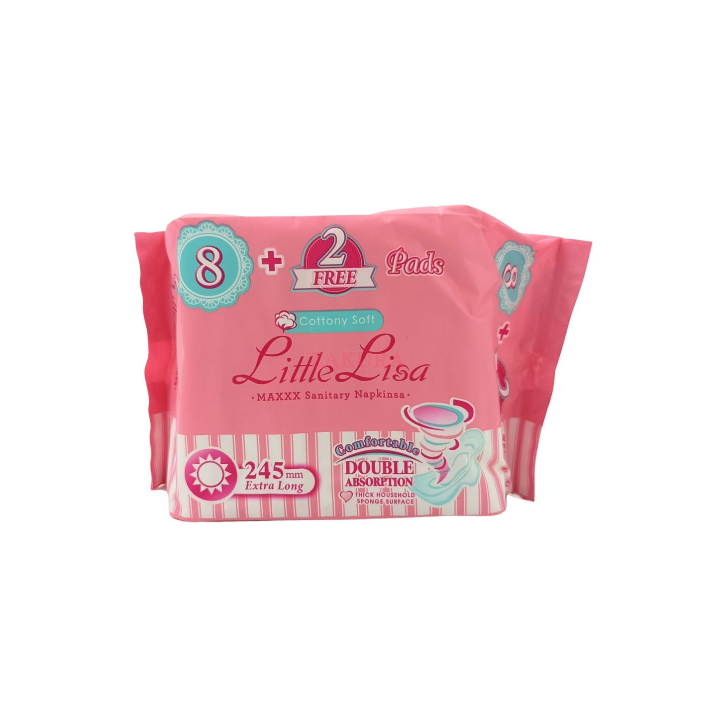 Little Lisa Sanitary Napkins (Day) 24.5cm 10pcs