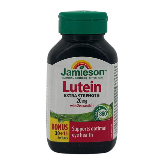 Jamieson Lutein Extra Strength (20 mg) 45caps
