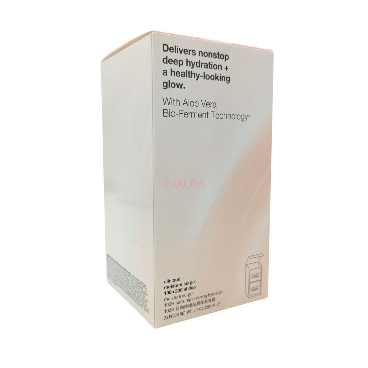 Clinique Moisture Surge 100H Auto-Replenishing Hydrator (75ml/200ml/2x200ml) 2x200ml