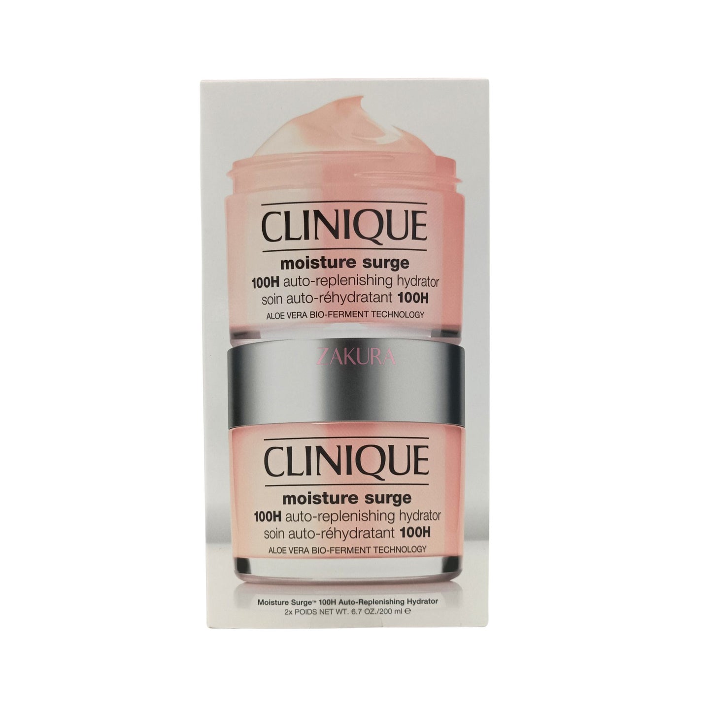 Clinique Moisture Surge 100H Auto-Replenishing Hydrator (75ml/200ml/2x200ml) 2x200ml
