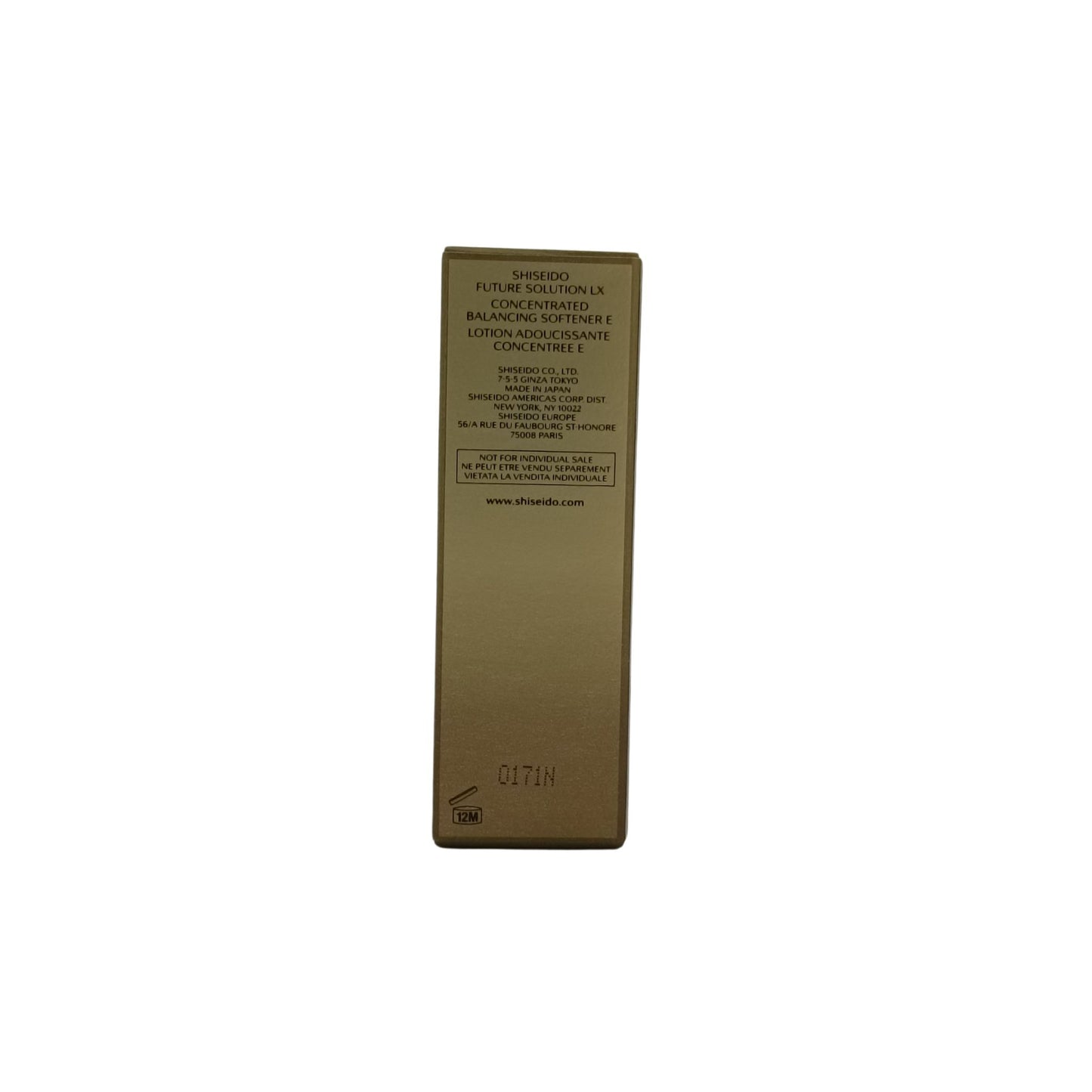 Shiseido Future Solution LX Concentrated Balancing Softener 25ml
