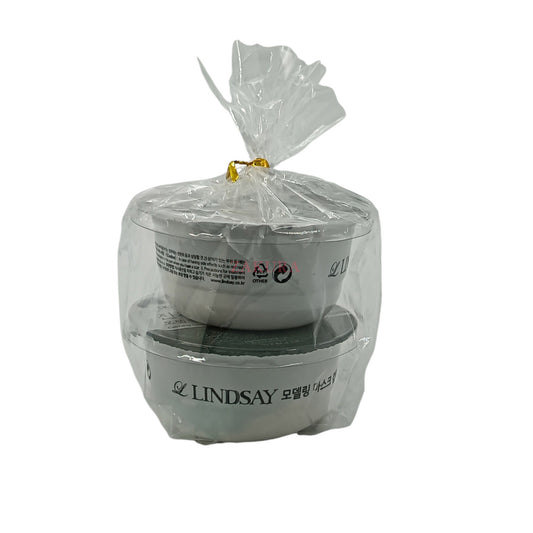 Lindsay Disposable Modeling Mask Cup Pack-Green Herb(Twin) 2pcs