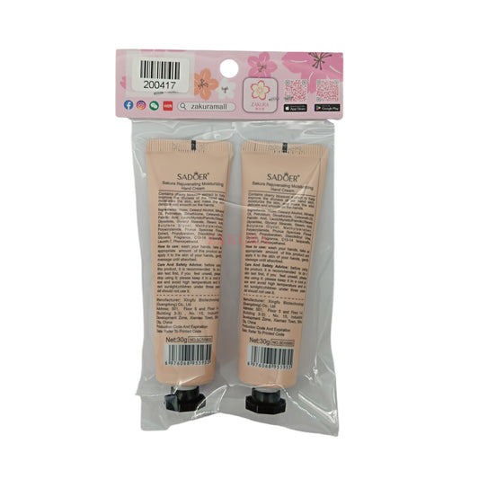 SADOER Hand Cream - Sakura (Twin Pack) 2pcs