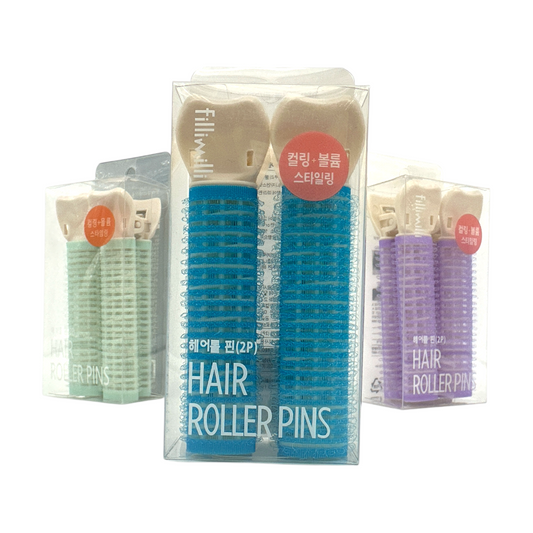 General Fluffy Hair Clip Twin Pack – no-crease volumizing clips for bangs and crown lift, available at Zakura Global.