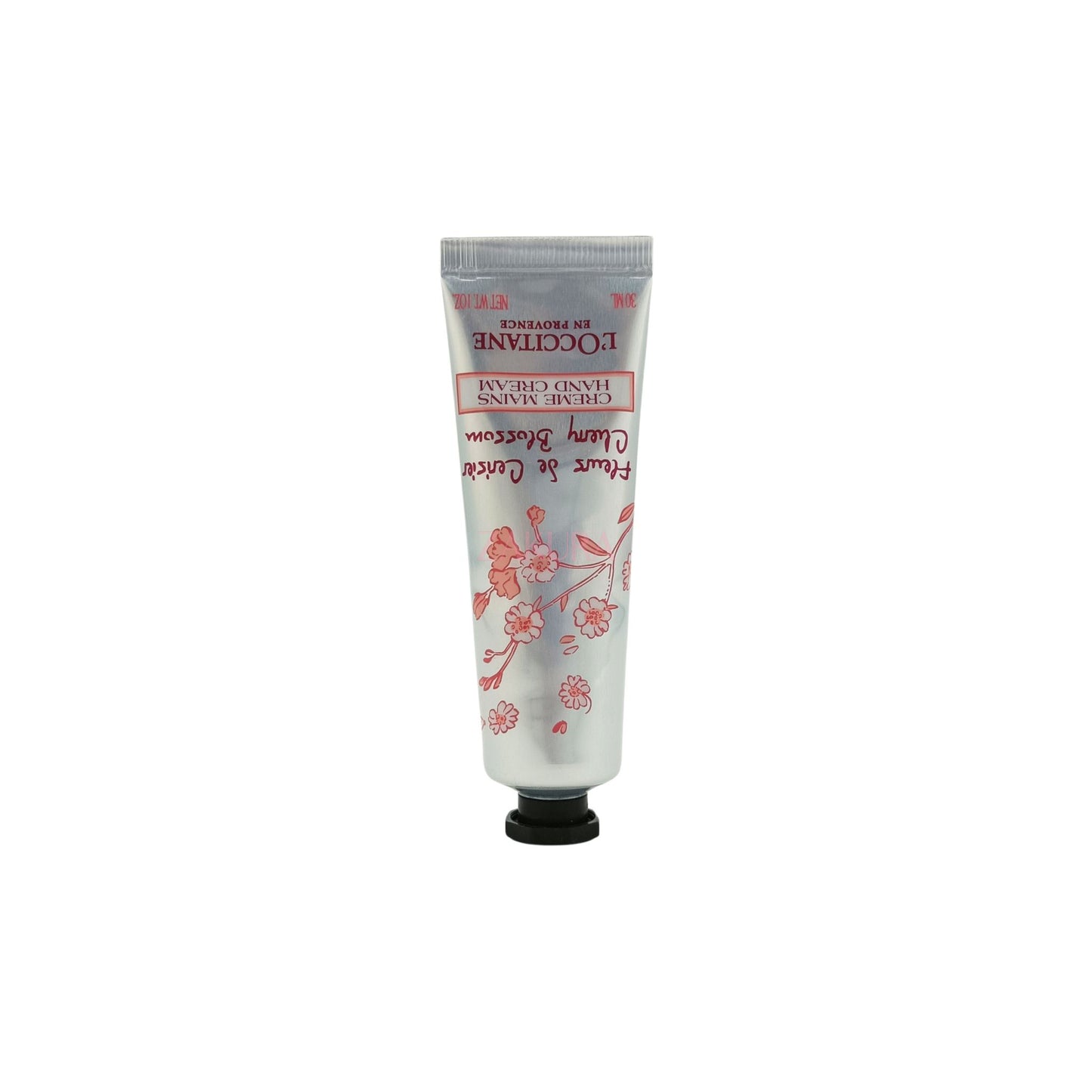 L'Occitane Hand Cream 30ml – Nourishing shea butter hand cream in a sleek silver tube, available at Zakura Global for soft, smooth hands.