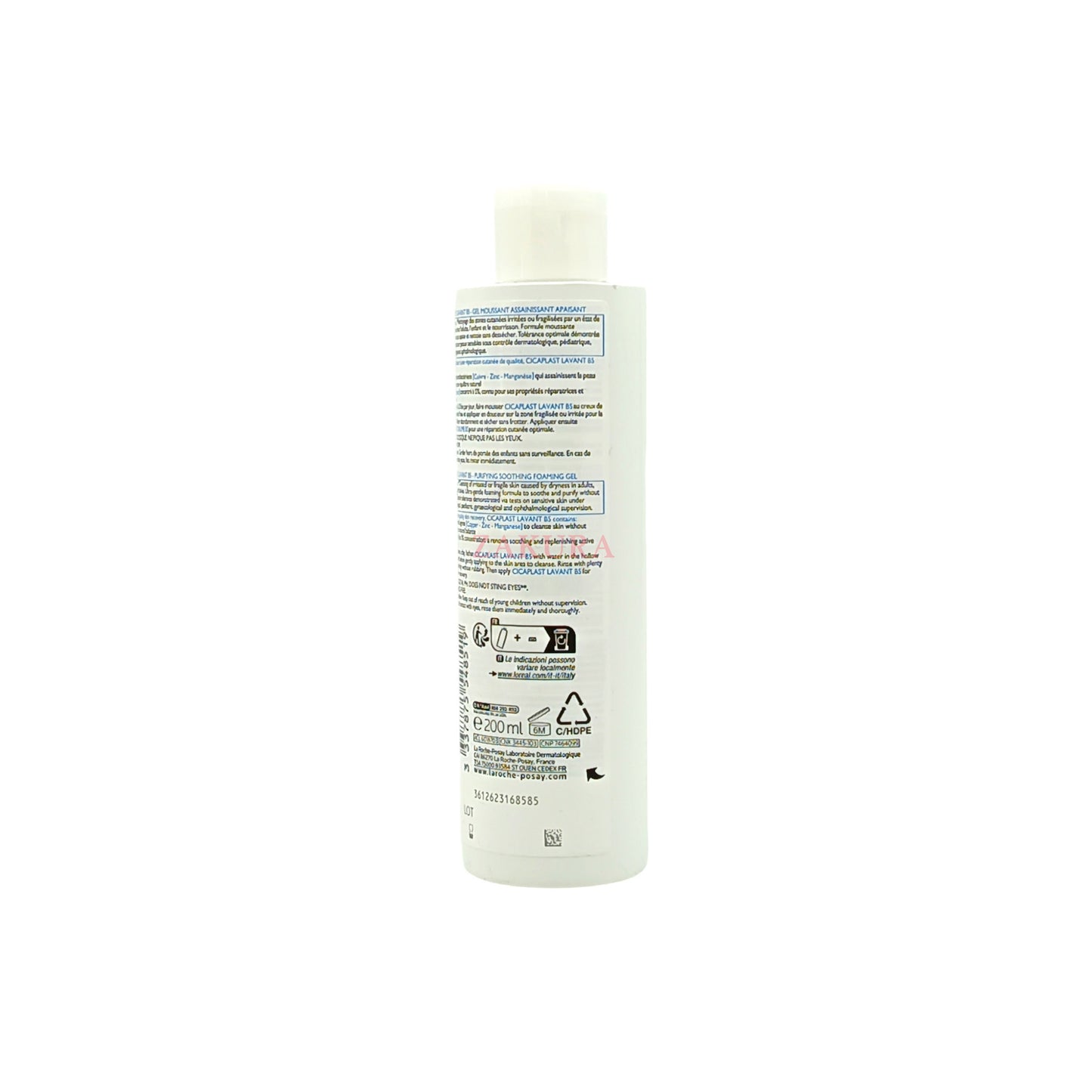 La Roche Posay Cicaplast Lavant B5 Purifying Soothing Foaming Gel 200ml