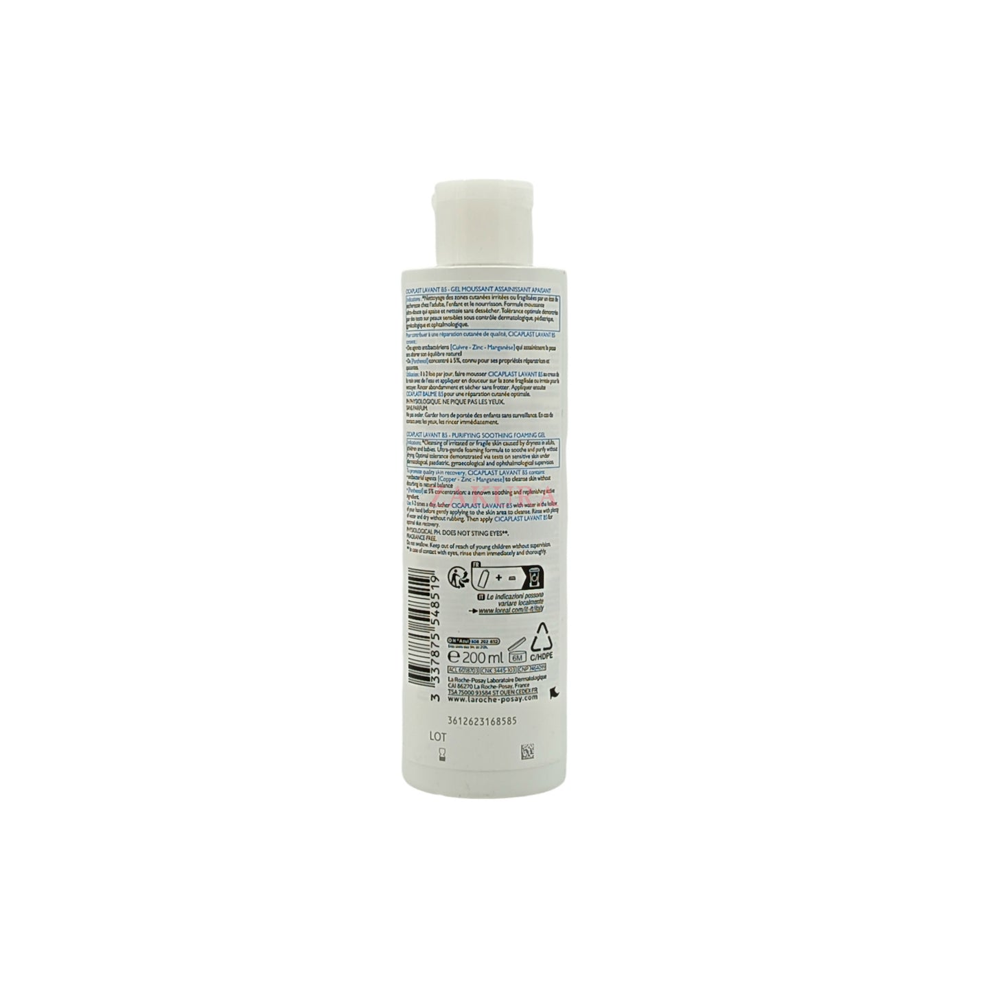 La Roche Posay Cicaplast Lavant B5 Purifying Soothing Foaming Gel 200ml