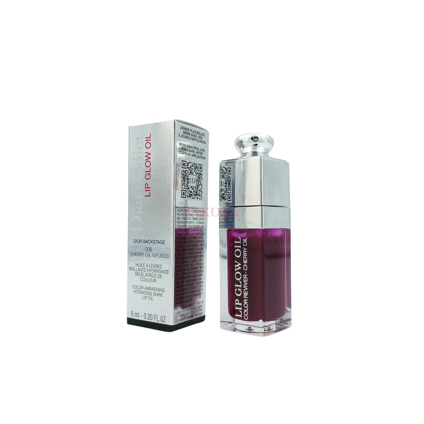 Christian Dior Dior Addict Lip Glow Oil 6ml (001 Pink/006 Berry/012 Rosewood) 006 Berry