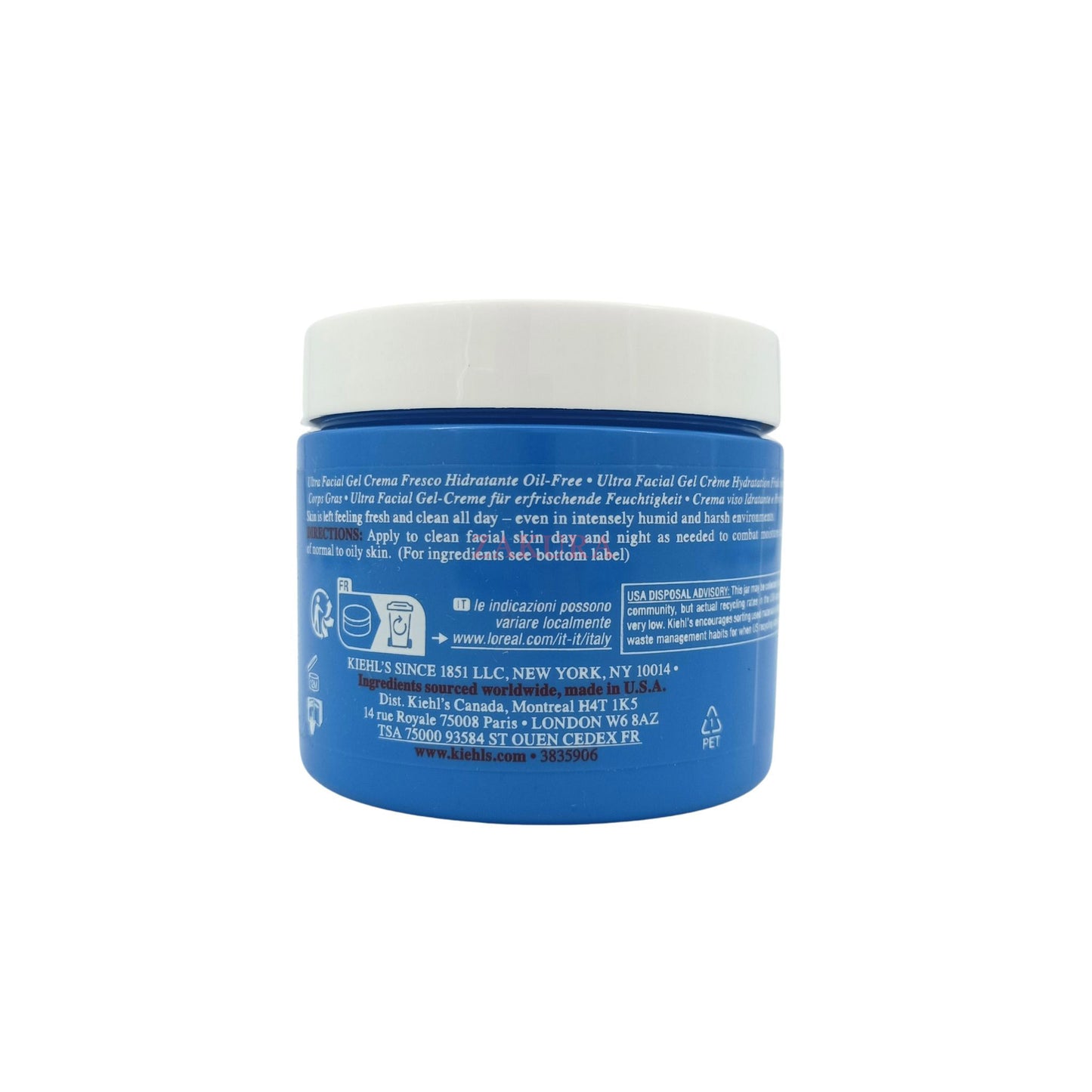 Kiehl's Ultra Facial Oil-Free Gel Cream (50ml/ 125ml)