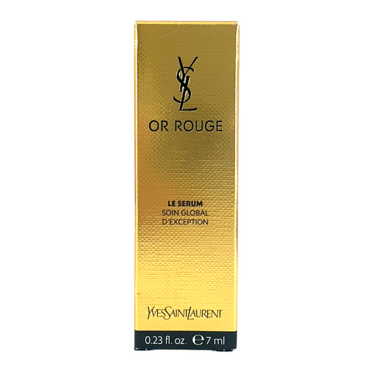 YSL Or Rouge Le Serum – Miniature 7ml anti-aging serum with saffron extract, available at Zakura Global.