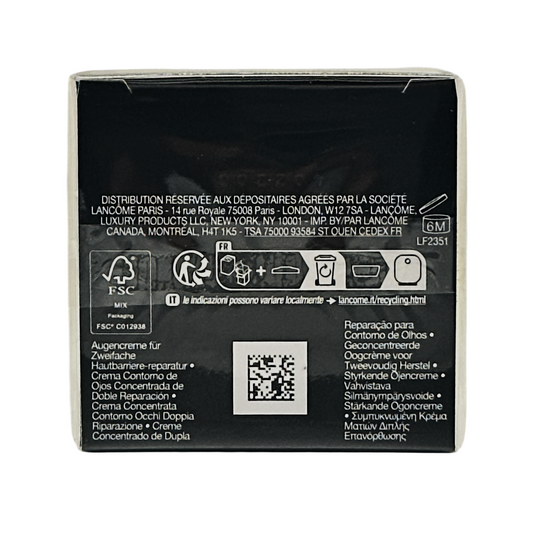 Lancome Genifique Advanced Youth Activating Eye Cream – 20ml, anti-aging eye care for dark circles and puffiness, available at Zakura Global.