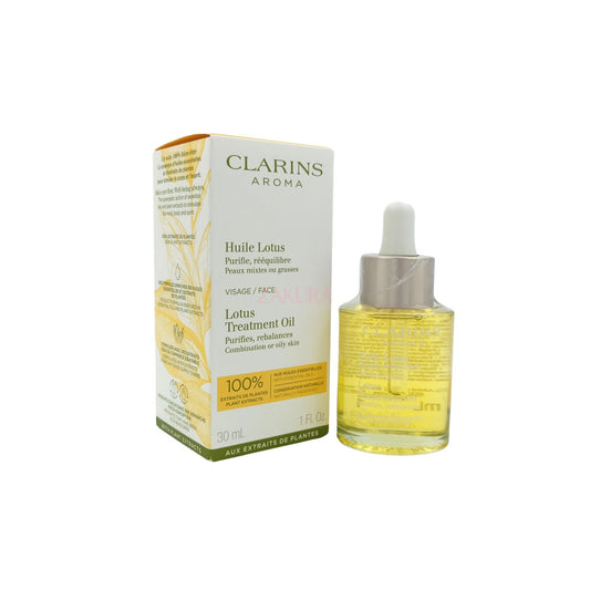 Clarins Face Treatment Oil 30ml (Blue Orchid/ Lotus/ Santal) Lotus