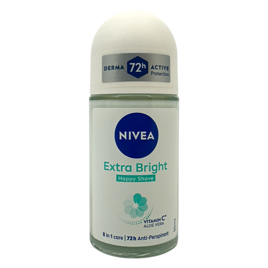 Nivea Brightening Happy Shave 8 Superfood Roll On 50ml
