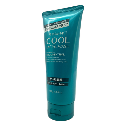 Kumano Pharmaact Cool Facial Wash 130g