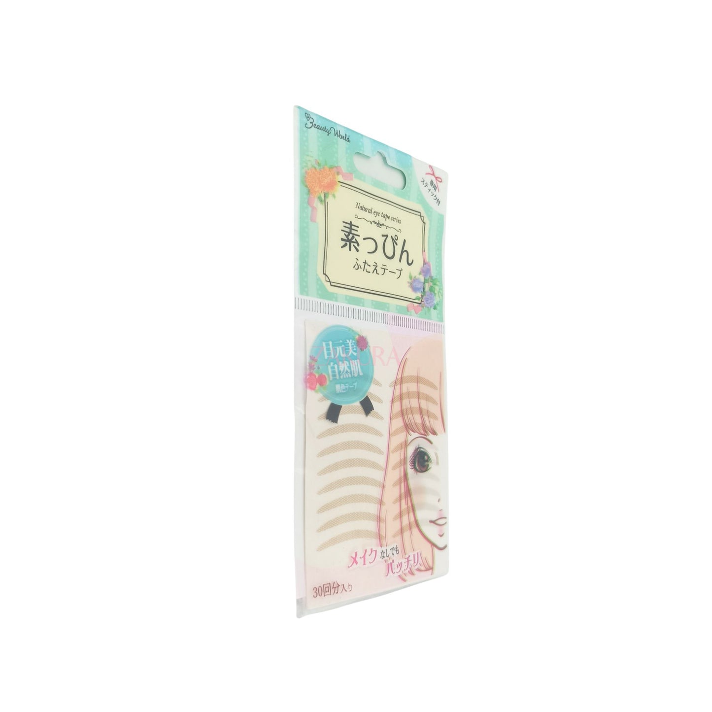 Beauty World Double Eyelid Tape - Natural Color (30pairs/90pairs) 30pairs