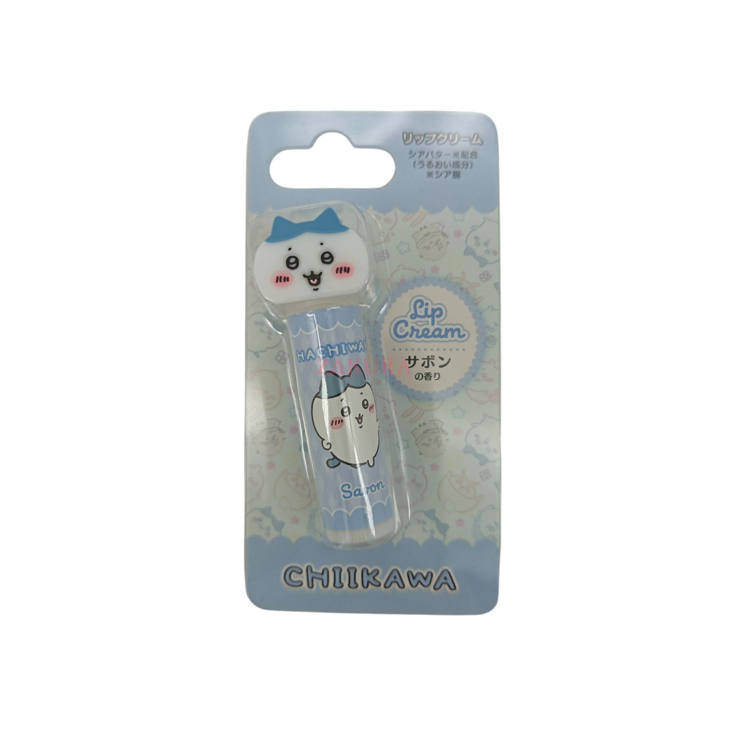 Skater Chiikawa Lip Stick 4g (Savon/Cherry/Jasmine)