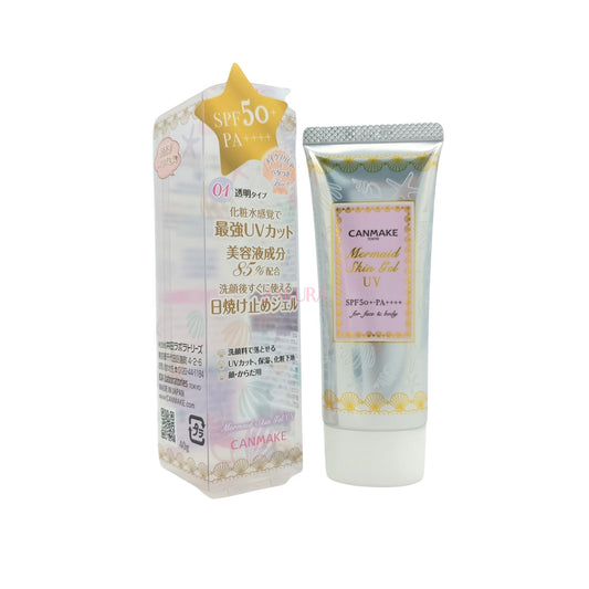 Canmake Mermaid Skin Gel - (UV01/UV02) 40g UV01 Clear