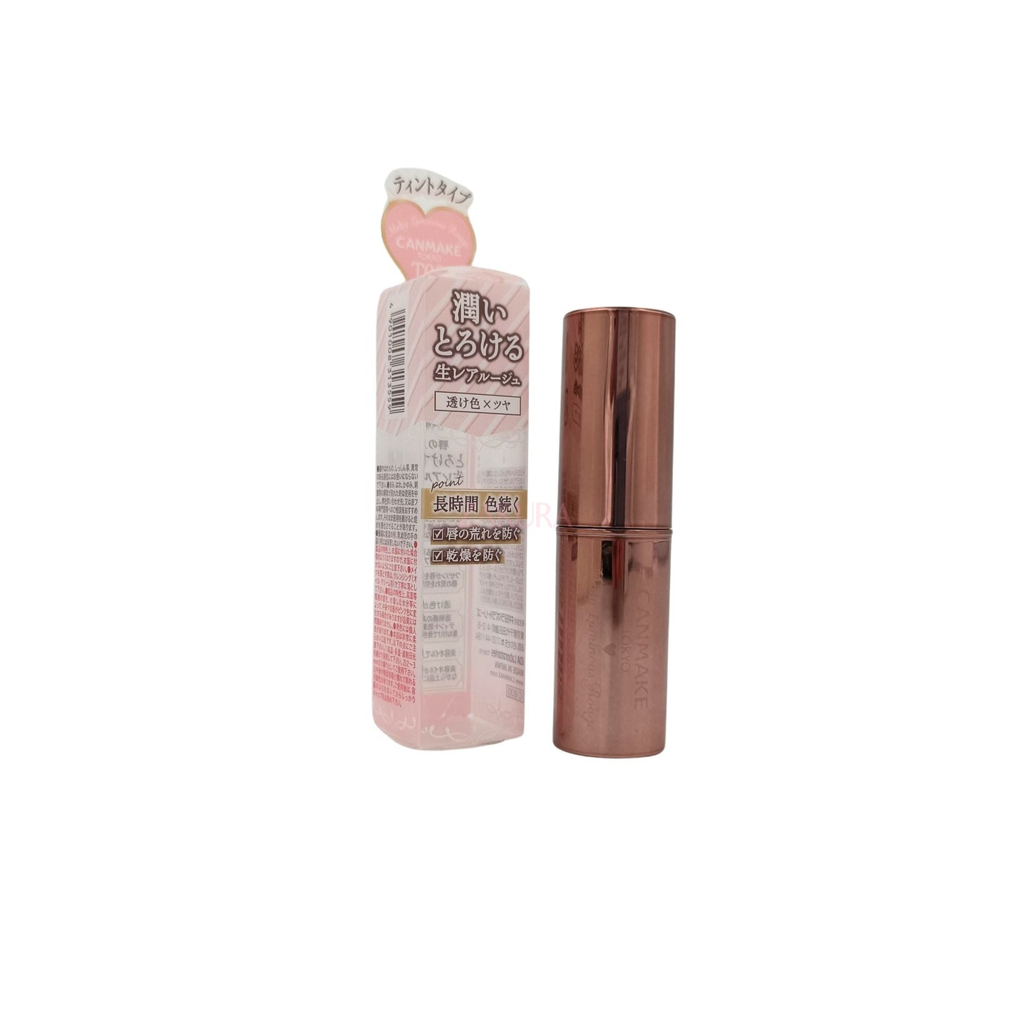 Canmake Melty Luminous Rouge (Tint type) - (T03/T04/T06) 3.8g T06 Sakura Angel