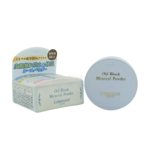 Canmake Oil Block Mineral Powder- (01/ C01) 3g
