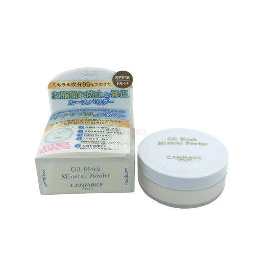 Canmake Oil Block Mineral Powder- (01/ C01) 3g