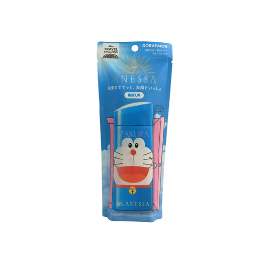 Anessa Doraemon Perfect UV Sunscreen Skincare Milk SPF50+ (60ml/90ml) 90ml