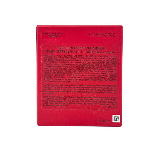 SK-II Genoptics CC Primer SPF 50 - Rosy 30g