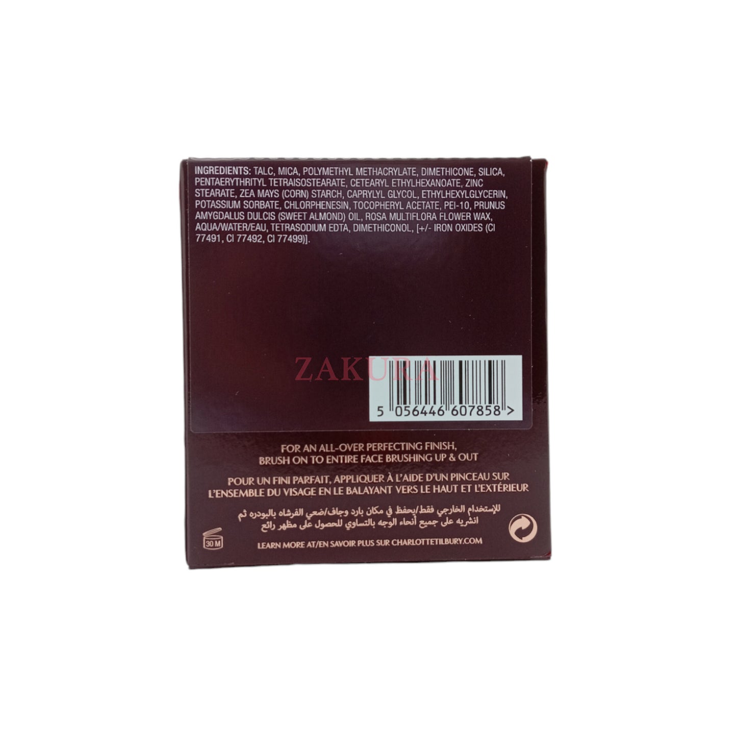 Charlotte Tilbury Airbrush Flawless Finish Powder 8g (01 Fair/02 Medium)