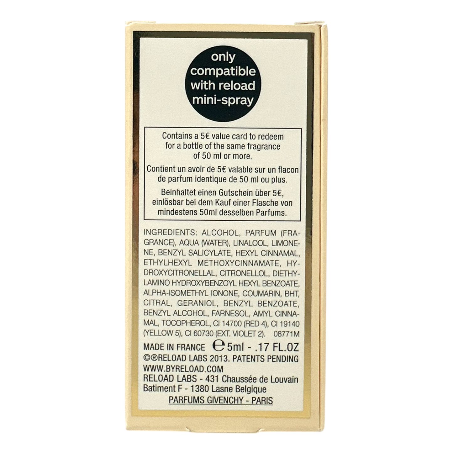 Givenchy Dahlia Divin Eau De Parfum Spray (Miniature) 5ml