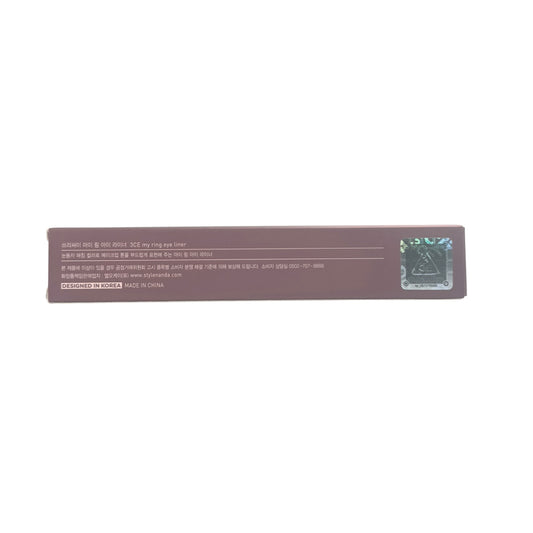3CE Ultra Long-Lasting Liquid Eyeliner - Ash Lavender 1pc