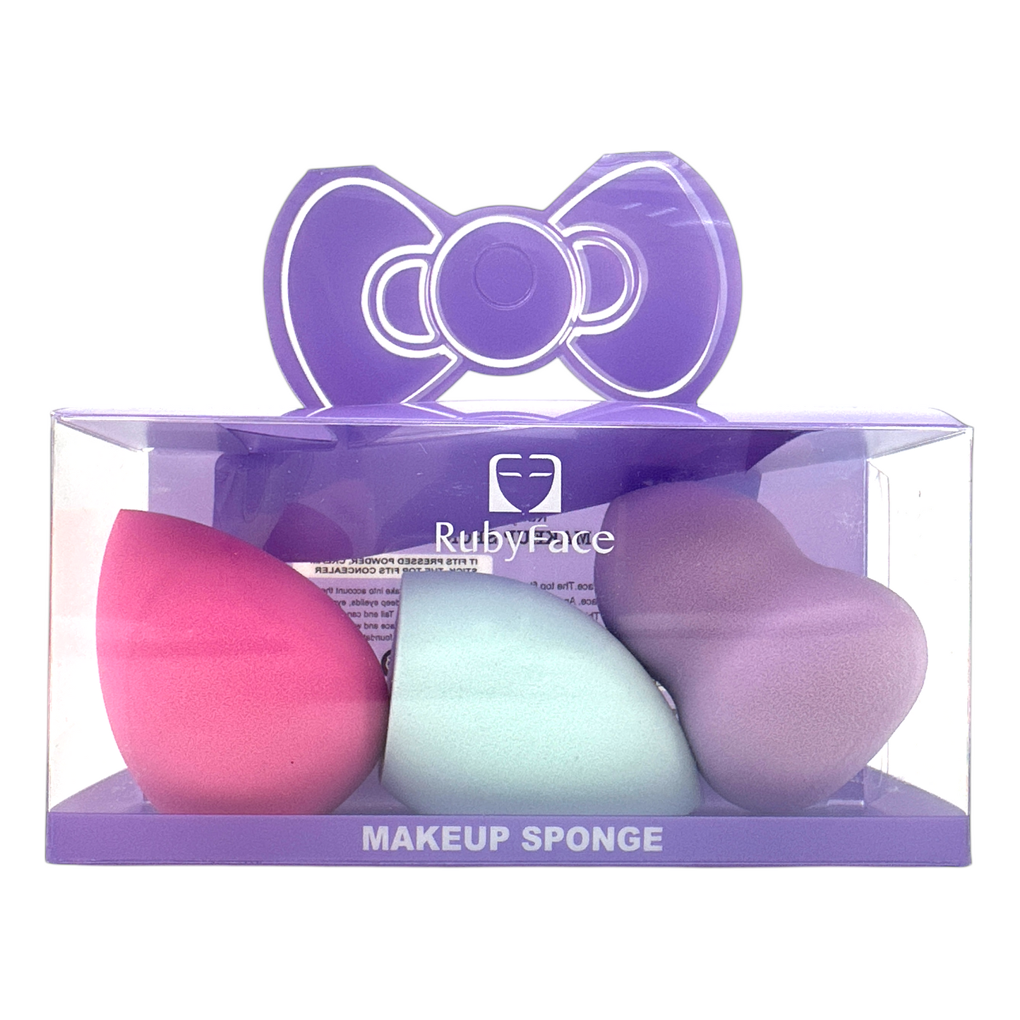 Ruby Face Beauty Sponge 3pcs 3pcs