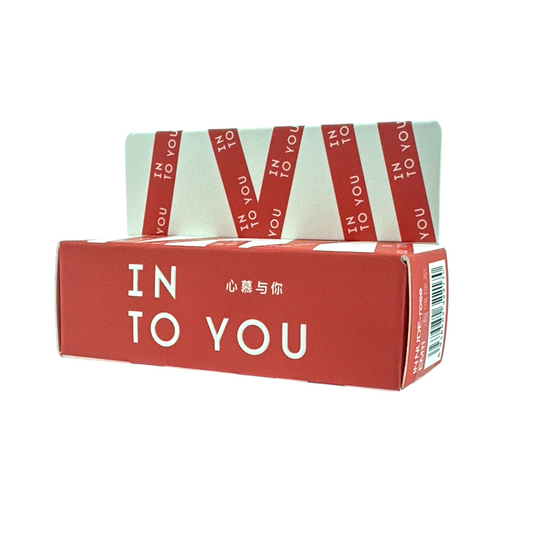 INTO YOU Shero Super Matte Lip & Cheek Mud – EM11 Rouge Pe 2g rose red matte tint, available at Zakura Global.