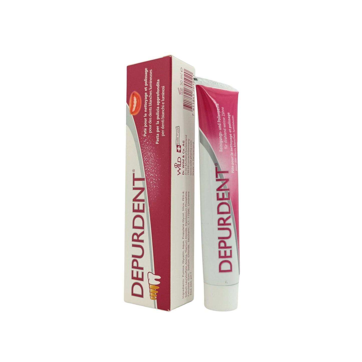 Dr. Wild Depurdent Polishing and Cleaning Toothpaste 50ml