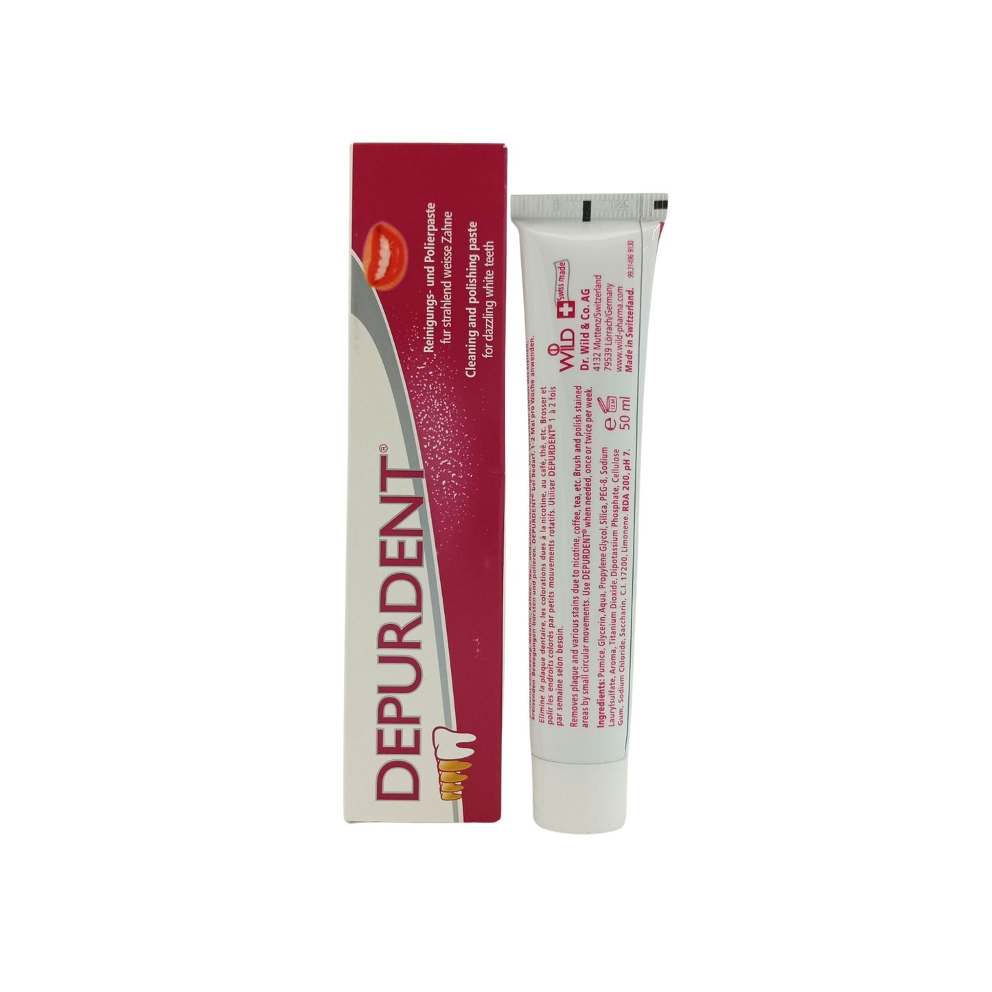 Dr. Wild Depurdent Polishing and Cleaning Toothpaste 50ml
