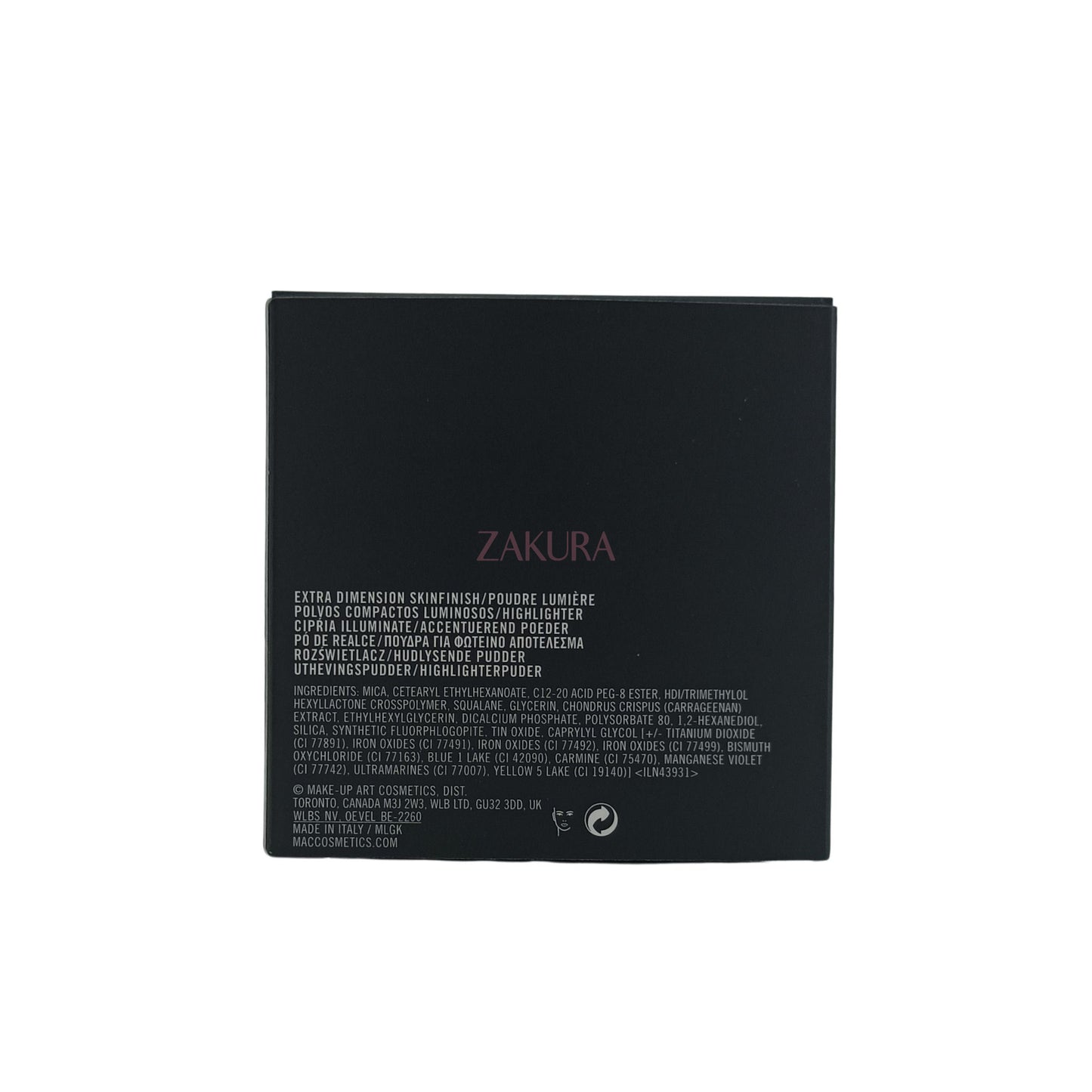 MAC Extra Dimension Skinfinish 10g (Show Gold/ Beaming Blush) Beaming Blush