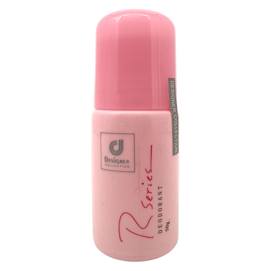 Cosway Designer Collection R Series Deodorant 50g roll-on bottle with sweet fragrance, available at Zakura Global.