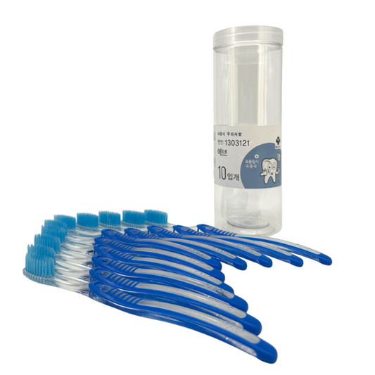 Toothbrush in barrel 10pcs set 1pc