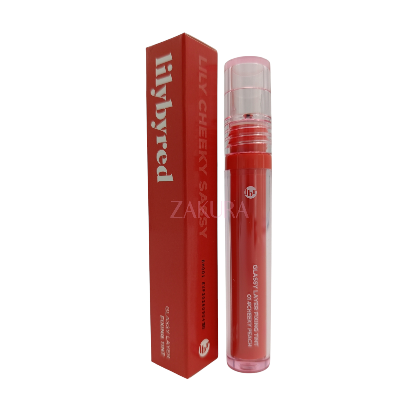 Lilybyred Glassy Layer Fixing Tint 3.8g (01 Cheeky Peach/02 Berry Kitsch/09 Youth Chili)