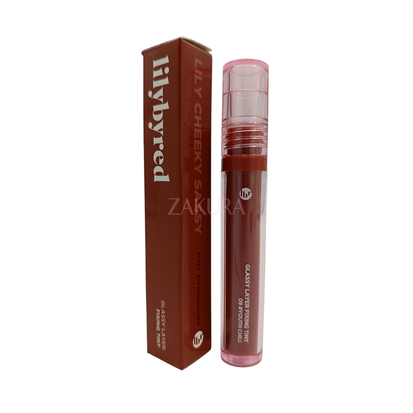 Lilybyred Glassy Layer Fixing Tint 3.8g (01 Cheeky Peach/02 Berry Kitsch/09 Youth Chili)