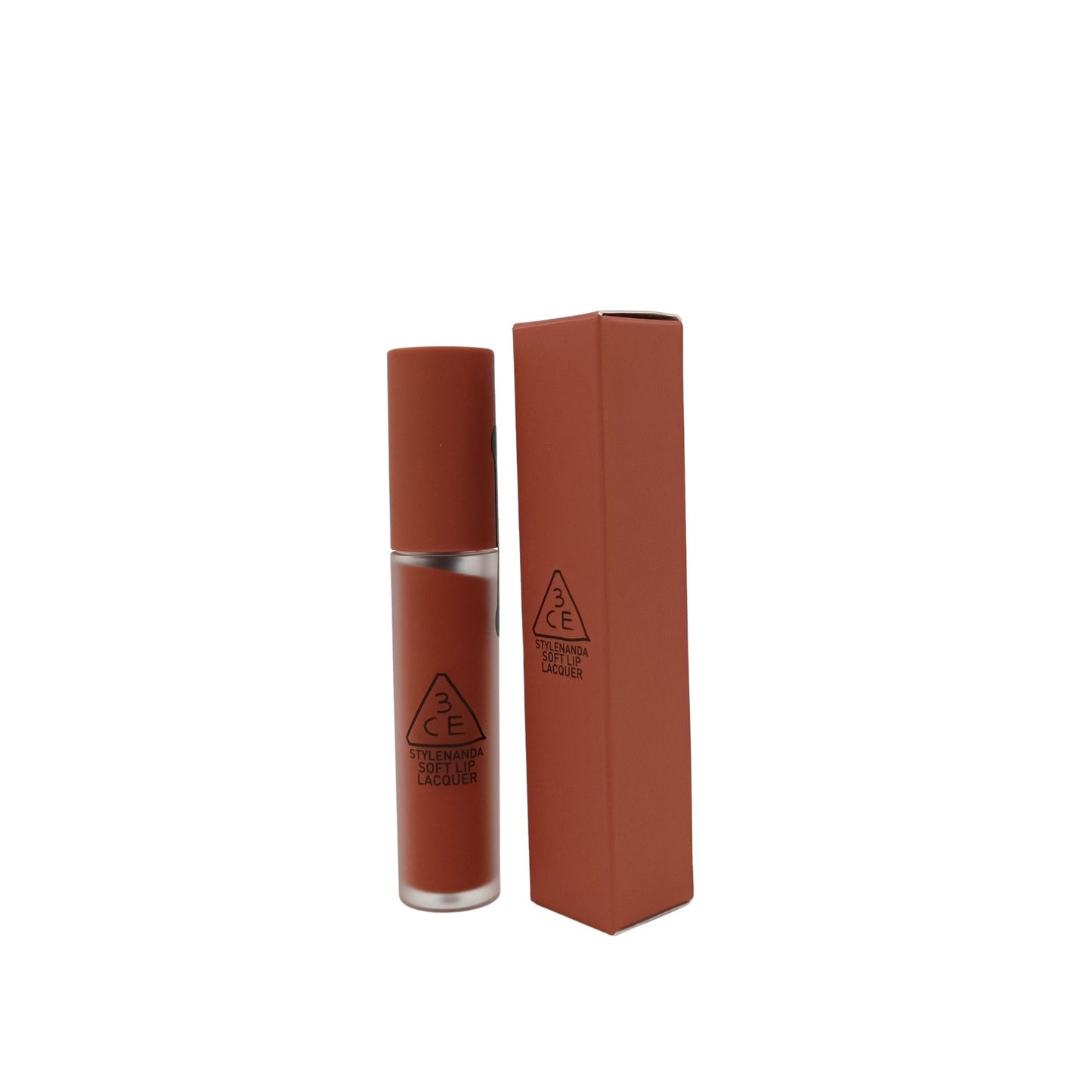 3CE Soft Lip Lacquer 6g (Tawny Red/Change Mode) Tawny Red