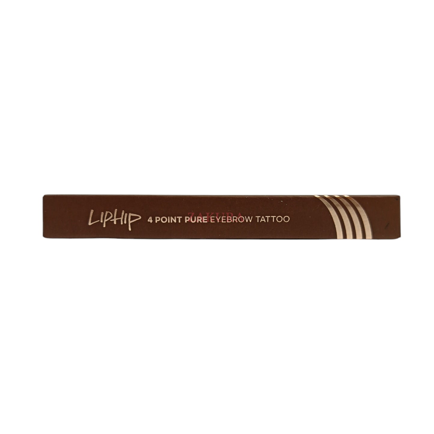 LipHip 4Point Pure Eyebrow Tattoo Pen 0.8g (01 Dark brown/02 Light brown) 01 Dark brown