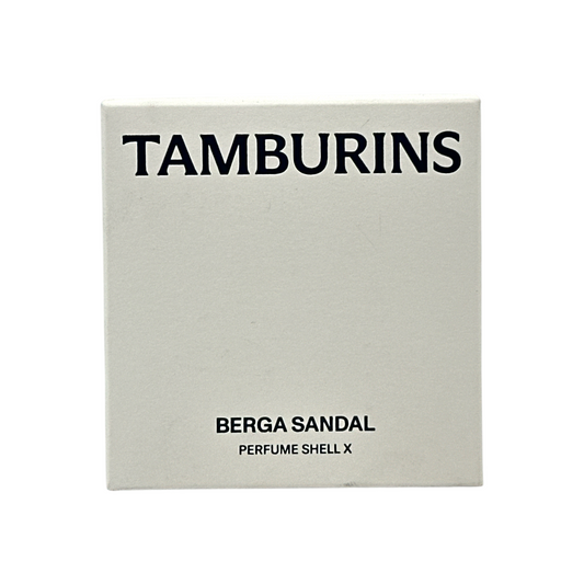 Tamburins Egg Perfume – Wood Salt Beach 14ml, niche solid fragrance with woody and marine notes in sculptural egg-shaped packaging, available at Zakura Global.
