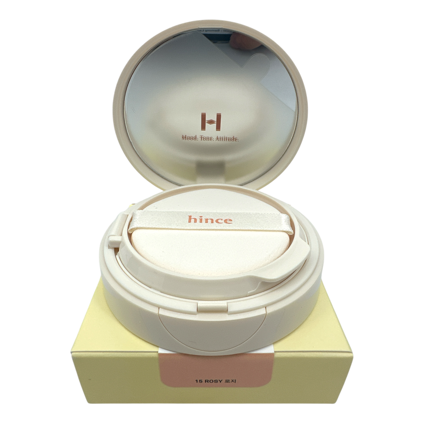 Hince Second Skin Glow Cushion 12g (15 Rosy/21 Ivory)
