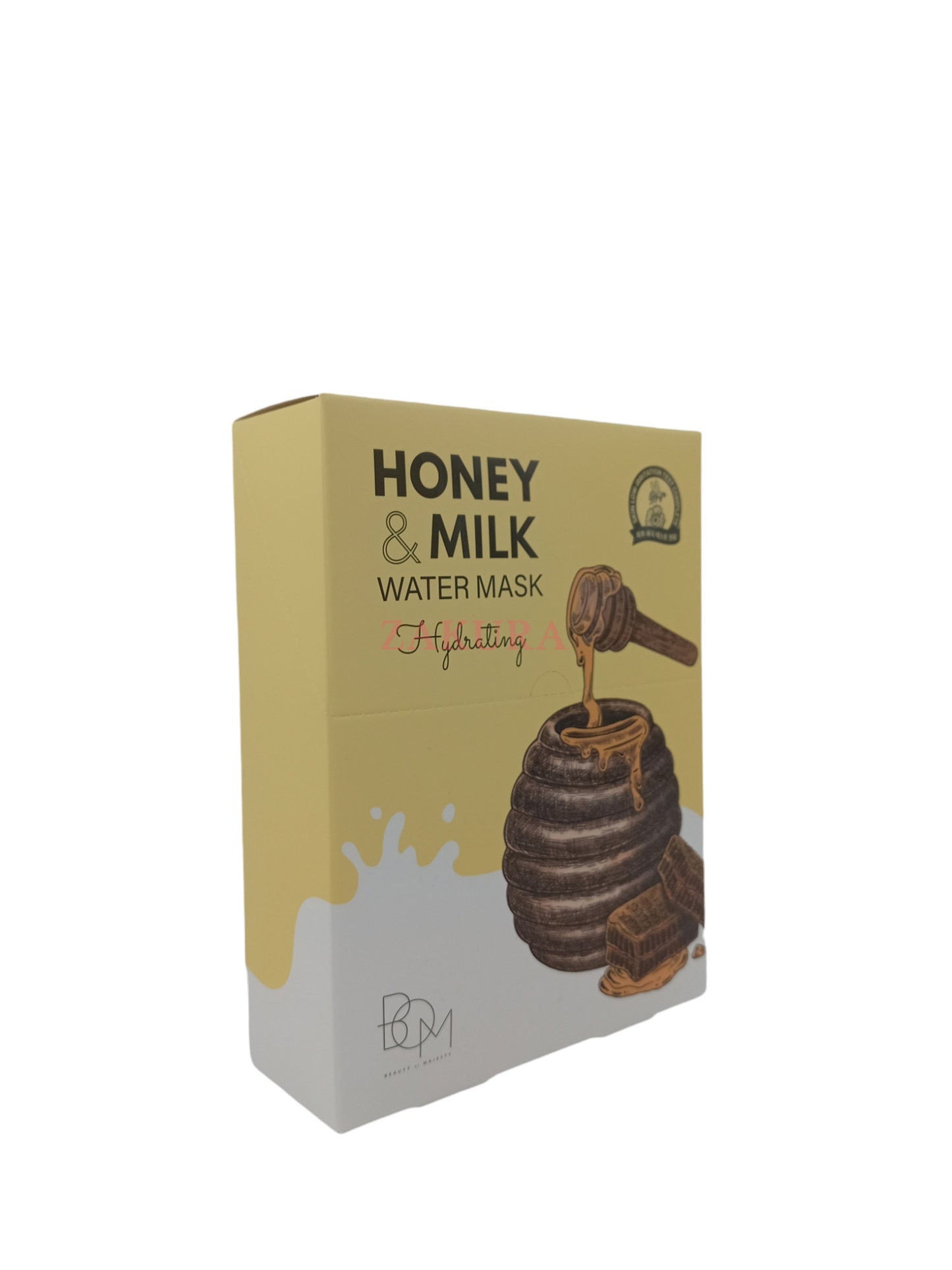 B.O.M Honey & Milk Water Mask 25gx10 (Hydrating/Soothing/Brightening) Hydrating