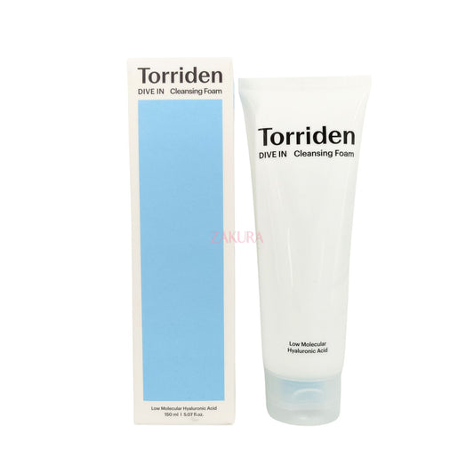 Torriden DIVE-IN Hyaluronic Acid Cleansing Foam (150ml/400ml)