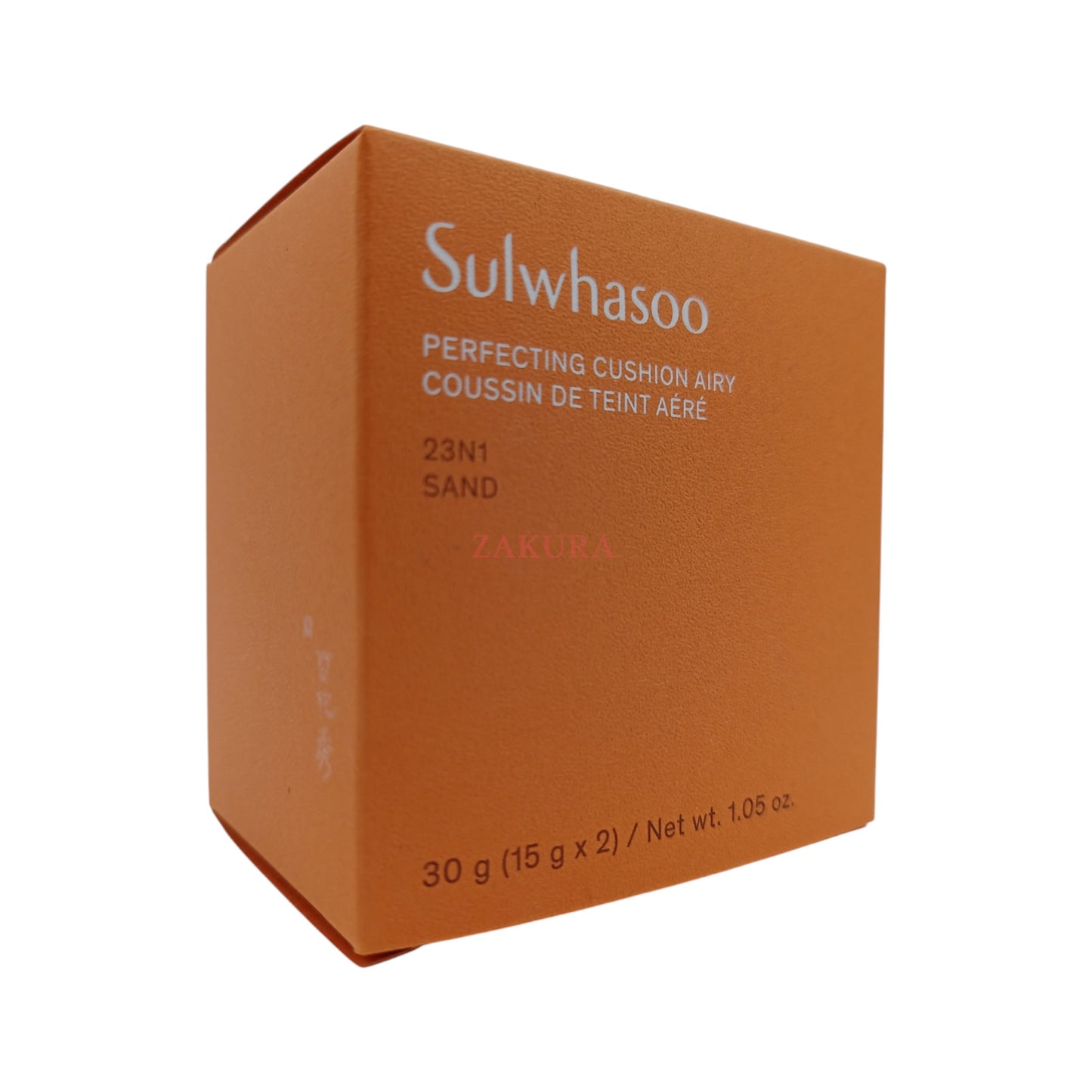 Sulwhasoo Perfecting Cushion Airy SPF50+ -15g+15g (23N1 Sand/21N1 Beige) 23N1 Sand