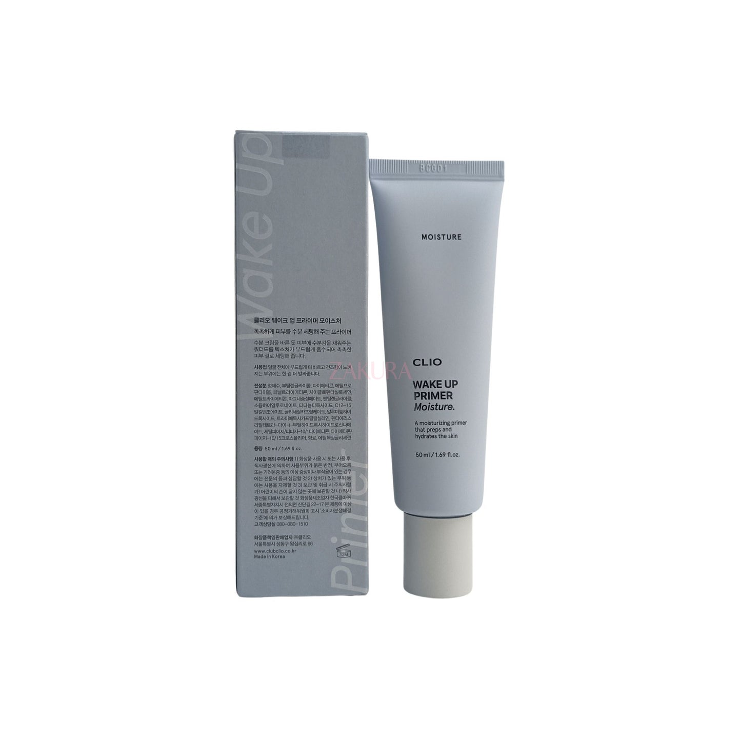 CLIO Wake Up Primer (Moisture 50ml/Tone Up 30ml) 50ml