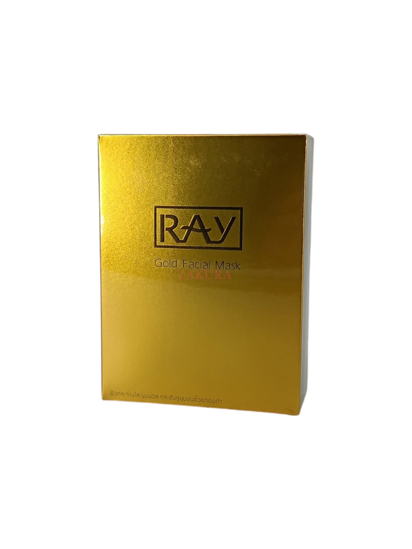 Ray Facial Mask 10pcs (Silver/Gold)