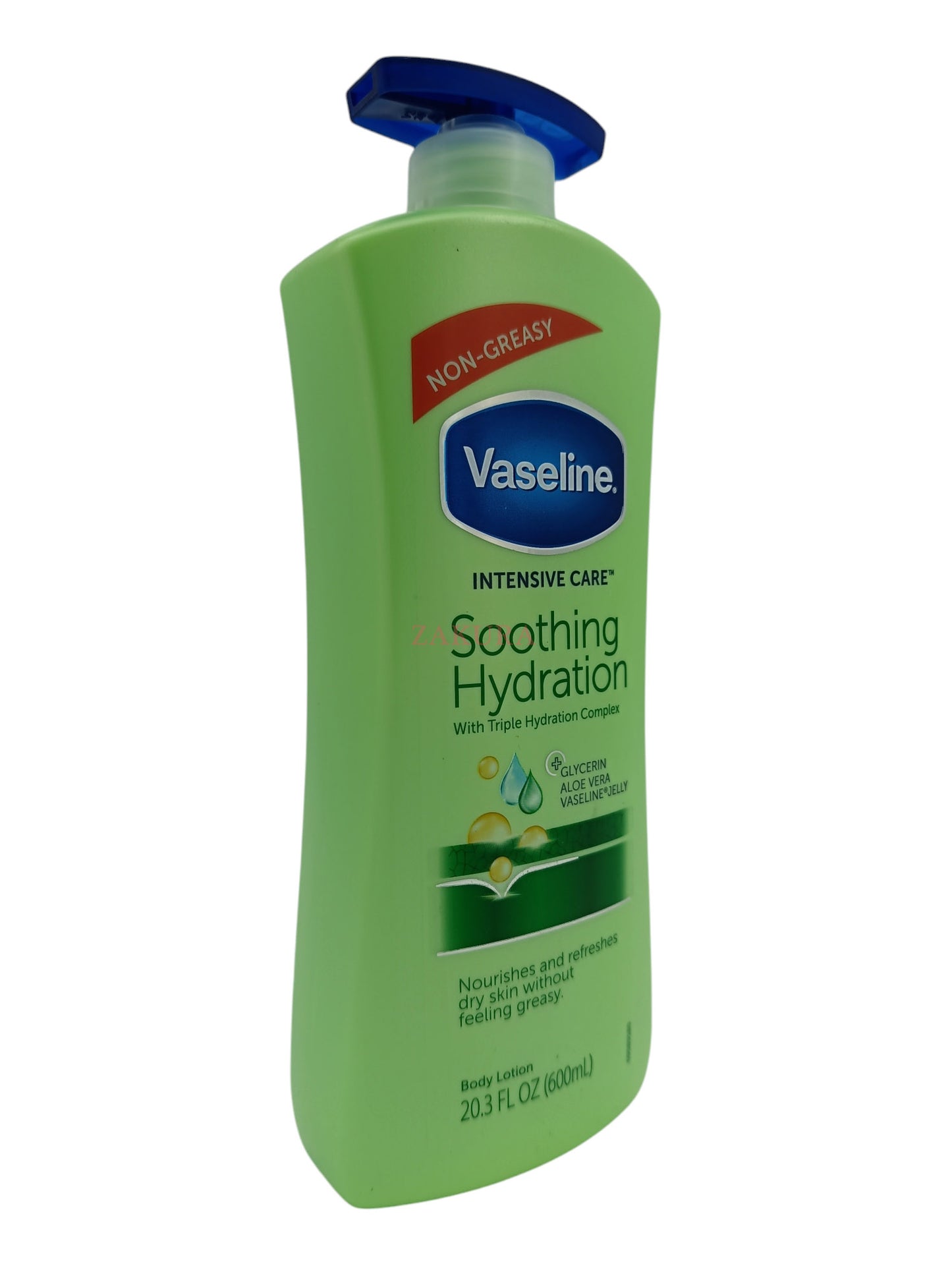 Vaseline Aloe Soothing Hydration Body Lotion 600ml