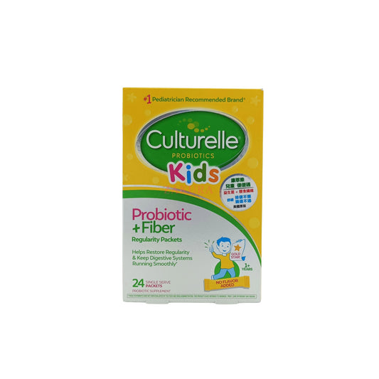 Culturelle Kids Probiotic + Fiber Packets 24packs