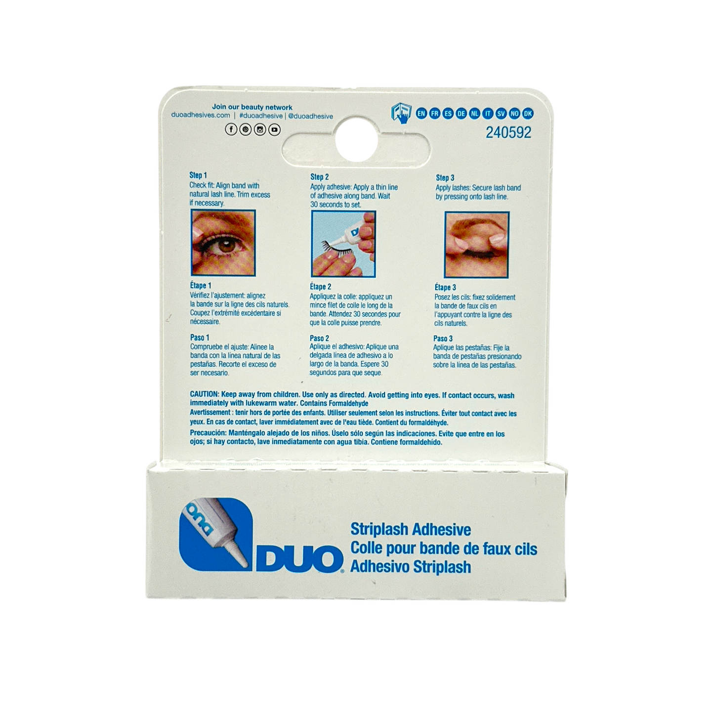 Duo Strip Lash Adhesive - White 7g